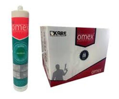 FİX OMEX SİYAH SİLİKON 280 GR